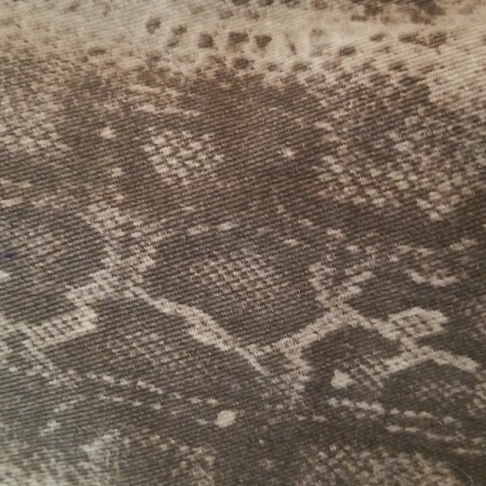 Reformation Python Print High Waisted Jeans - image 3